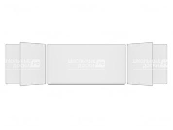 Пятиэлементная магнитная доска для маркера 340х100 см ДО-55б