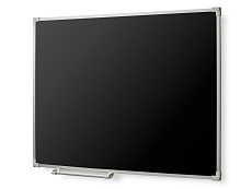 Доска меловая магнитная черная 100х75 см ДЧ 1.11