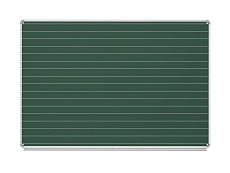 Разлинованная доска "Линейка" меловая магнитная 150х100 см ДР(з)-12л
