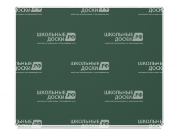 Одноэлементная магнитная меловая доска 150х120 см ДО-17з