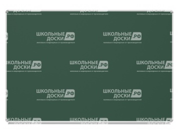 Одноэлементная магнитная меловая доска 180х120 см ДО-18з