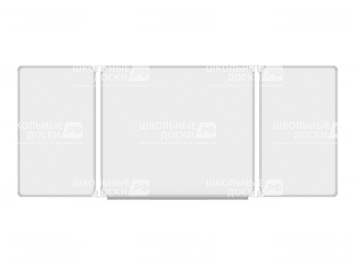 Трёхэлементная магнитная доска для маркера 200x85 см ДО-33б