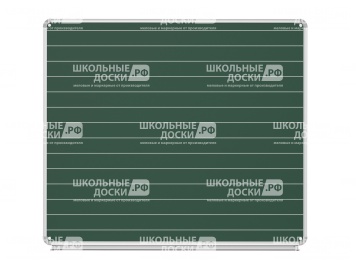 Разлинованная доска "Линейка" меловая магнитная 100х85 см ДР(з)-13л