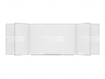 Пятиэлементная магнитная доска для маркера 300х100 см ДО-52б