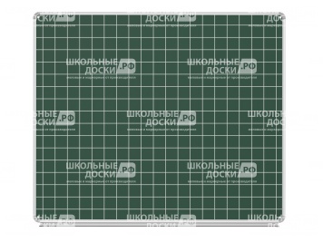Разлинованная доска "Клетка" меловая магнитная 120х100 см ДР(з)-16к