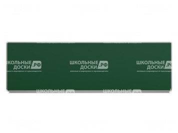 Одноэлементная магнитная меловая доска 340х100 см ДО-104Ез