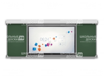 Раздвижная рельсовая система для интерактивной панели 300х120 см РСД37.15