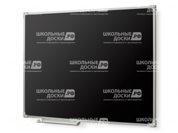 Доска меловая магнитная черная 200х100 см ДЧ 1.15