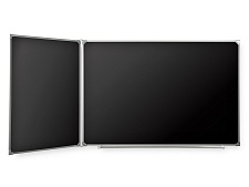 Доска меловая магнитная черная 225х100 см ДЧ 2.22