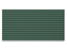 Разлинованная доска "Линейка" меловая магнитная 200х100 см ДР(з)-15л