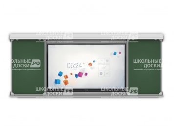 Раздвижная рельсовая система для интерактивной панели 360х120 см РСД38.15