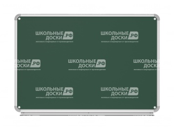 Одноэлементная магнитная меловая доска 75х50 см ДО-10з