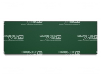 Одноэлементная магнитная меловая доска 340х120 см ДО-124Ез